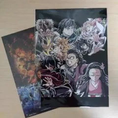 フライヤー付き 「鬼滅の刃」フィナーレ特典 第2弾 エンドロールイラストカード