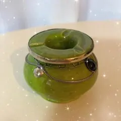 モロッコ　アッシュトレイ(蓋付き 灰皿)