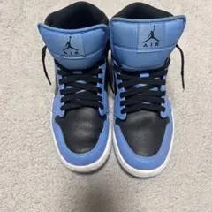 Nike Air Jordan 1 Black/Blue ハイカット値下げ