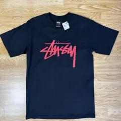 新品未使用　希少STUSSY×SNMCトレイン限定黒TシャツSサイズ