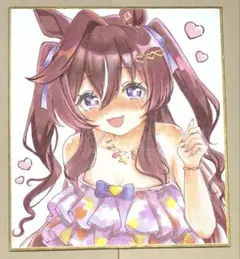 ウマ娘 手描きイラスト ヴィブロス - メルカリ