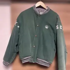 GAP ATHLETIC 1969レターマン・バーシティジャケット オリーブ - メルカリ