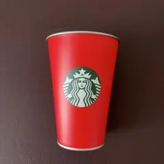 Starbucks/スターバックス/ブリキカップ/収納缶/レッド/インテリアのサムネイル