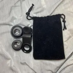 スマホ用 クリップ式レンズ 魚眼 マクロ