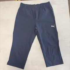 レディース 七分丈パンツ PUMA ネイビー Lサイズのサムネイル
