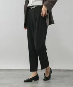 新品★GLOBAL WORK あったかウツクシルエットテーパードパンツ M