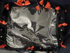 ザッカマート 痛バッグ A3 オレンジ 黒