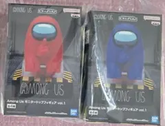 Among Us モニタートップフィギュアvol.1 レッド・ブルーセット