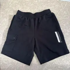 PUMA ブラック ショートパンツ サイドポケット付き