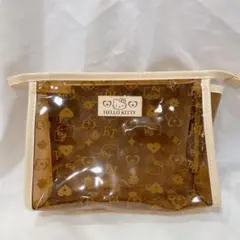 ハローキティ　ポーチ モノグラム 平成レトロ