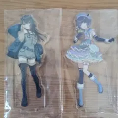 学園アイドルマスター 一番くじ P賞 秦谷美鈴 月村手毬 アクリルスタンド
