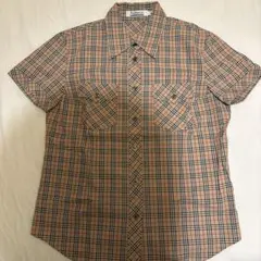Burberry BLUE LABELノバチェック半袖 シャツ