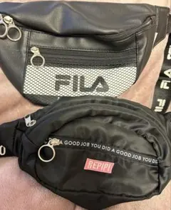 FILA ・repipi armarioウエストポーチ ボディバッグ 2点セット