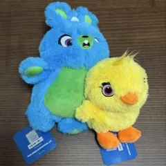 トイストーリー　ダッキー&バニー　ぬいぐるみ