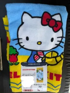 新品未使用☆ハローキティ フェイスタオル 2枚組セット
