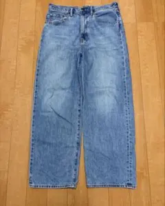 GU デニムパンツ 美品 ブルー