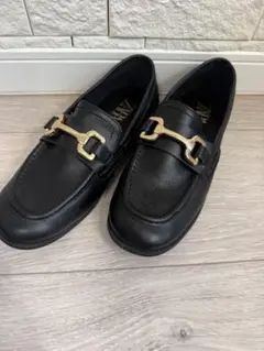 ZARA キッズ　ブラック ローファー 23サイズ　21センチ