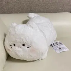DAISO Stuffed Toy ぬいぐるみ ネコ ホワイト タグ付き未使用☆のサムネイル