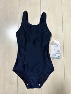 【新品未使用】子供用 スクール水着 ワンピース 120 ネイビー