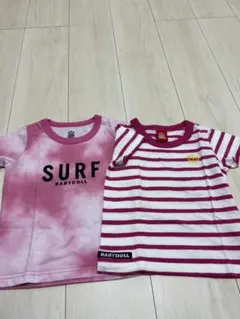 BABYDOLL ピンクTシャツ 100cmのサムネイル