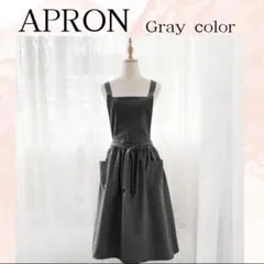 エプロン 大人 新品 おしゃれ カフェ風 北欧風 コットンリネン