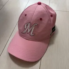 千葉ロッテマリーンズ キャップ ピンク