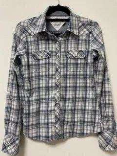 トミーヒルフィガー　チェック　長袖シャツ