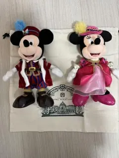 ホテルミラコスタ限定　ミッキー ミニー ぬいぐるみ セット オリジナルバッグ付き