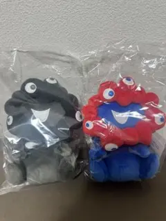 EXPO2025 ミャクミャク お手玉風ぬいぐるみ 黒 赤 S ぬいぐるみ