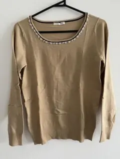 favori ニット　パール調