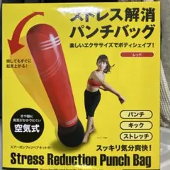 ストレス解消パンチバッグ レッドのサムネイル