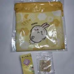ちいかわ くら寿司 コラボ 巾着 マグネット うさぎ