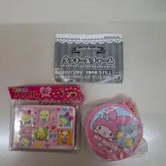 サンリオキャラクター　バンダイ　BANDAI　 クッキー缶チャーム　パズル