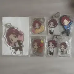 あんスタ AGF限定 アニメイト カフェアクリルキーホルダー 衣更真緒 7点