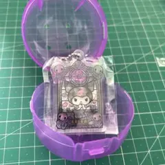 サンリオ ステンドグラス風 アクリルキーチェーン クロミ ガチャガチャ