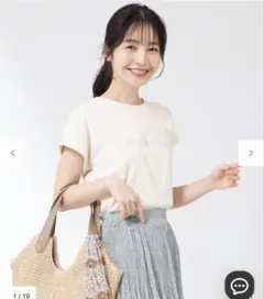エニィスィス　エンボスロゴ Tシャツ