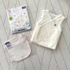 MINIHOUSE 新生児肌着・ベスト・スタイセット