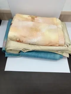 花柄小紋 着物 帯　まとめ売り　♤