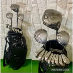 メンズゴルフクラブセット 【SPALDING】【HI-BRID】【初心者用