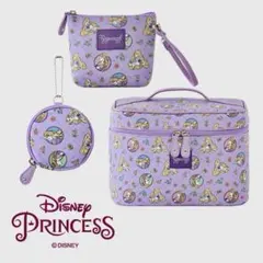【新品タグ付き】ディズニー ラプンツェル バニティ ポーチ 限定品 3点セットのサムネイル