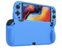 Nintendo Switch2用カバー 青 ブルー シリコン ゲーム