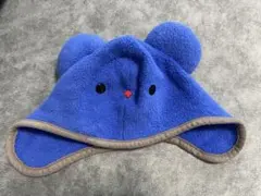 【良品】mont-bell クマ耳 フリース帽子 Kid's FREE
