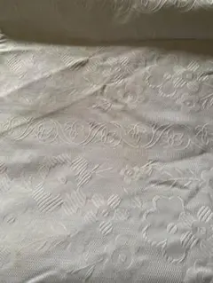 フラットシーツ　シミ汚れあり