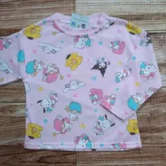 新品 未使用 サンリオキャラクター 長袖 Tシャツ ロンＴ 女の子 95