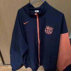 Nike FC Barcelona ジャケット M ネイビー/オレンジ