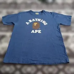 90s頃 初期 A BATHING APE グッドフェード tシャツ 茄子紺 - メルカリ