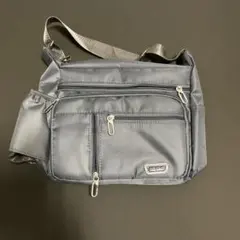JINGPIN メンズ ショルダーバッグ グレー 多機能