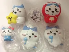 ちいかわ　ハチワレ　セット　ガチャ　ライトクリップ