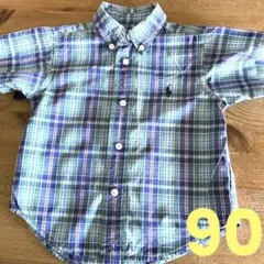 ラルフローレンチェックシャツ