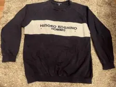 HIROKO KOSHINO HOMME ロゴ スウェット ネイビー